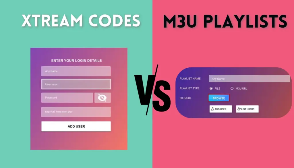 M3U vs Xtream Codes: Best IPTV Setup Guide 2025